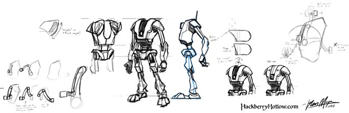 simple robot concept